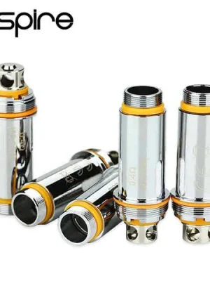 Aspire Cleito Dual Clapton Replacement Atomizer Head – “0.2Ω” & “0.4Ω” – 5pcs