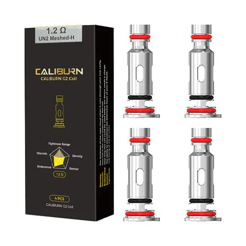 CaliburnG2CoilReplacement-Uwell-1.2ohm_500x500_1eafbbc6-a20d-4b97-b96a-c6d8faee8740.webp Uwell Caliburn G/G2 Replacement Coils