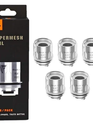 Super Mesh Coils for Geekvape Aero Mesh, Cerberus Tank Atomizer – 5pcs