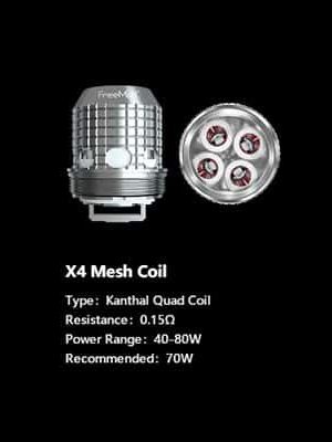 Freemax Twister/Fireluke Replacement X/TX Mesh 5pcs