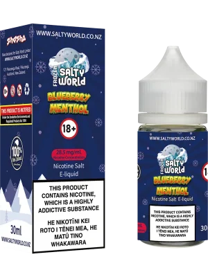 Blueberry Menthol Nicotine Salt E-liquid