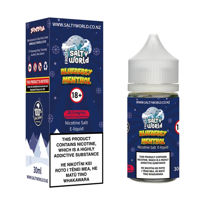 Blueberry Menthol Nicotine Salt E-liquid