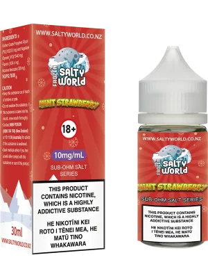 Mint Strawberry Sub-Ohm Nicotine Salt E-liquid