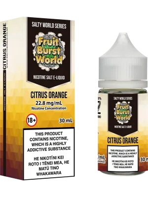 Citrus Orange Nicotine Salt E-liquid