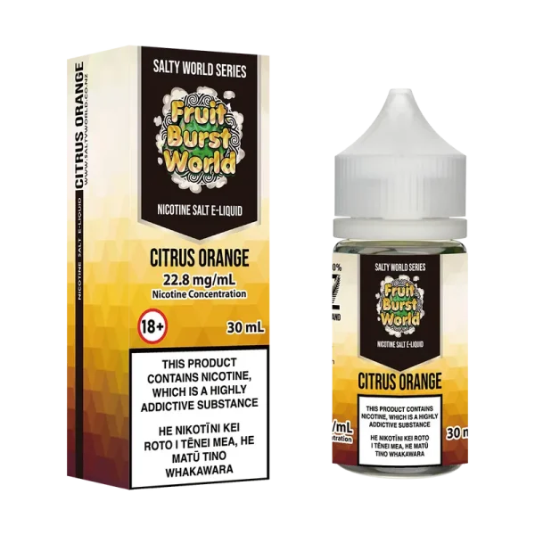 Citrus Orange Nicotine Salt E-liquid