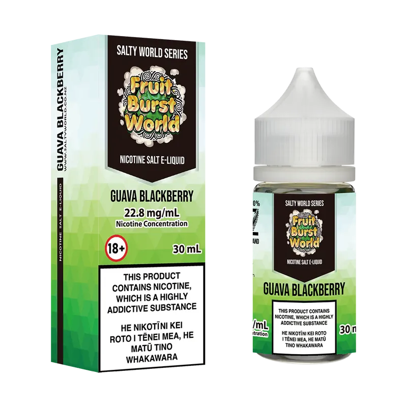 Guava Blackberry Nicotine Salt E-liquid
