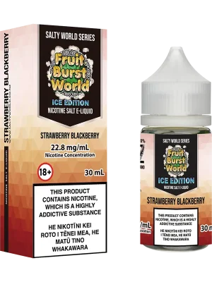 [Ice Edition] Strawberry Blackberry Nicotine Salt E-liquid