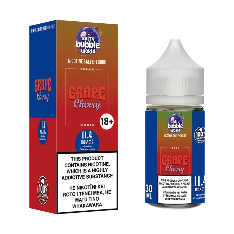 Grape Cherry Nicotine Salt E-liquid