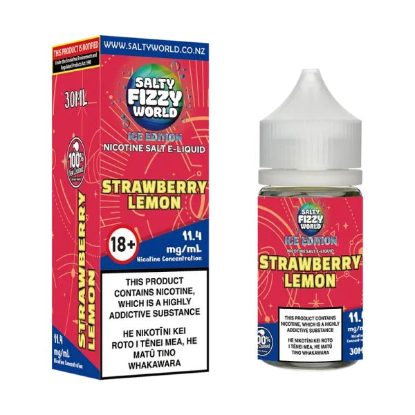 [Ice Edition] Strawberry Lemon Nicotine Salt E-liquid