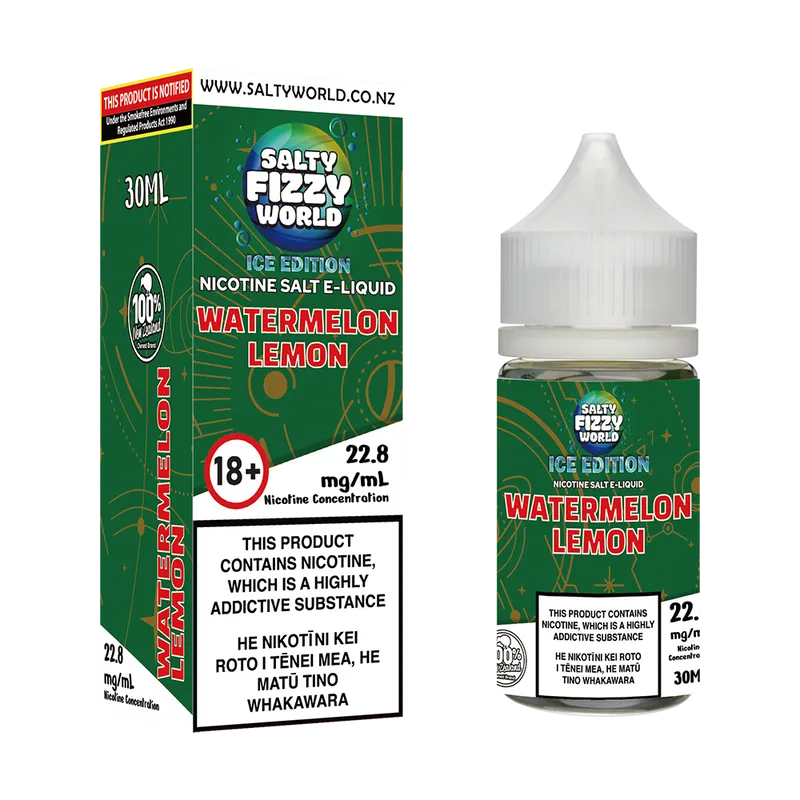 [Ice Edition] Watermelon Lemon Nicotine Salt E-liquid