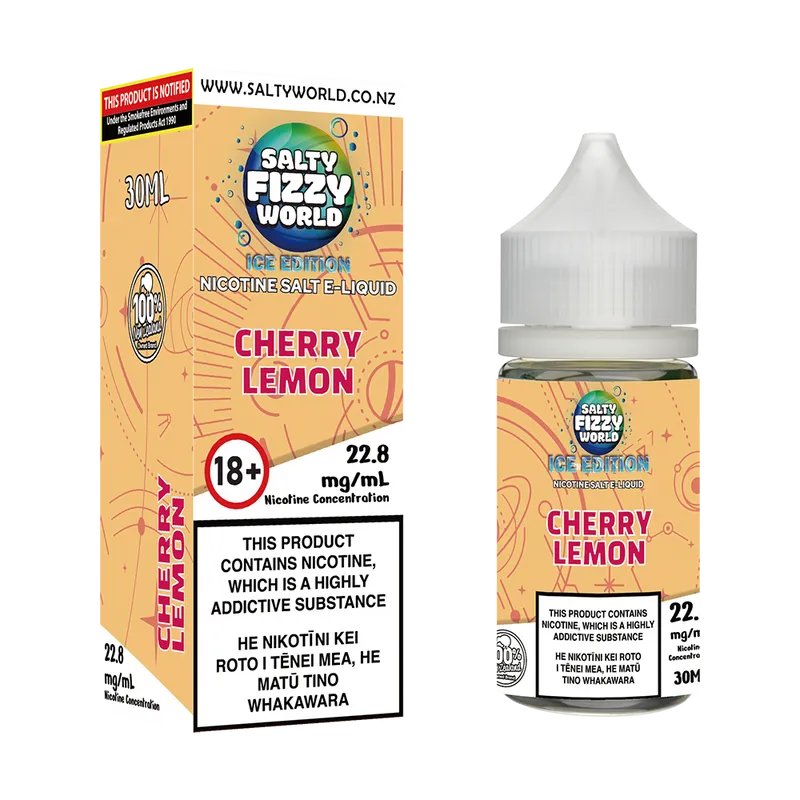 [Ice Edition] Cherry Lemon Nicotine Salt E-liquid