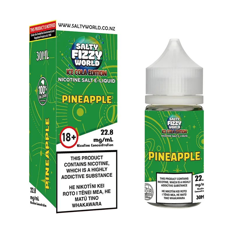 [Ice Cola Edition] Pineapple Nicotine Salt E-liquid