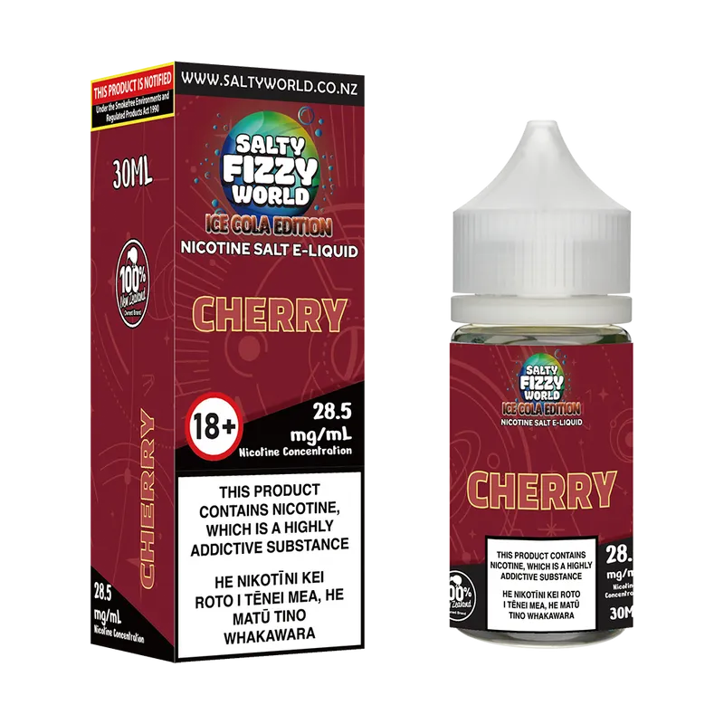 [Ice Cola Edition] Cherry Nicotine Salt E-liquid
