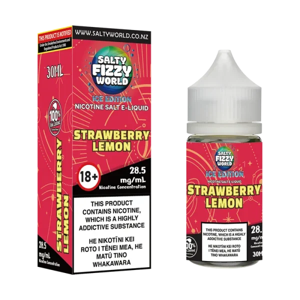 [Ice Edition] Strawberry Lemon Nicotine Salt E-liquid