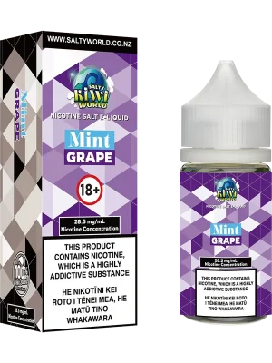Mint Grape Nicotine Salt E-liquid