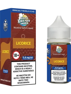 Licorice Nicotine Salt E-liquid