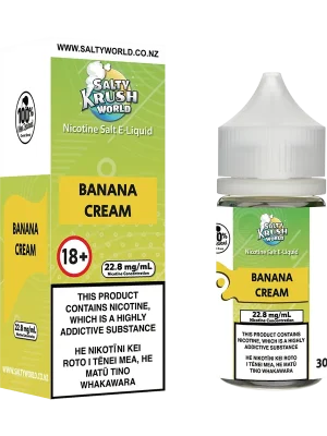 Banana Cream Nicotine Salt E-liquid