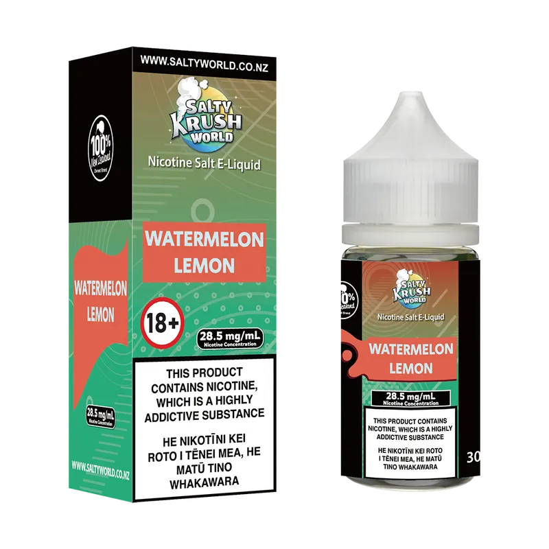 Watermelon Lemon Nicotine Salt E-liquid