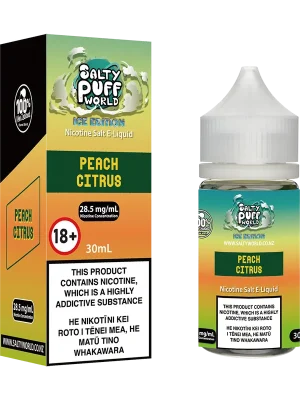 Peach Citrus Nicotine Salt E-Liquid