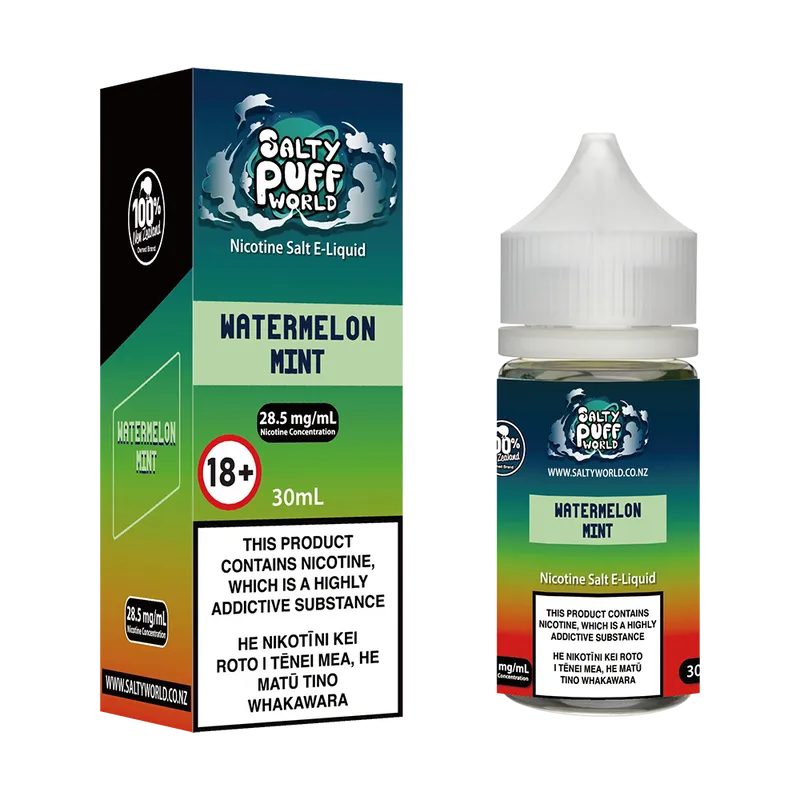 Watermelon Mint Nicotine Salt E-Liquid
