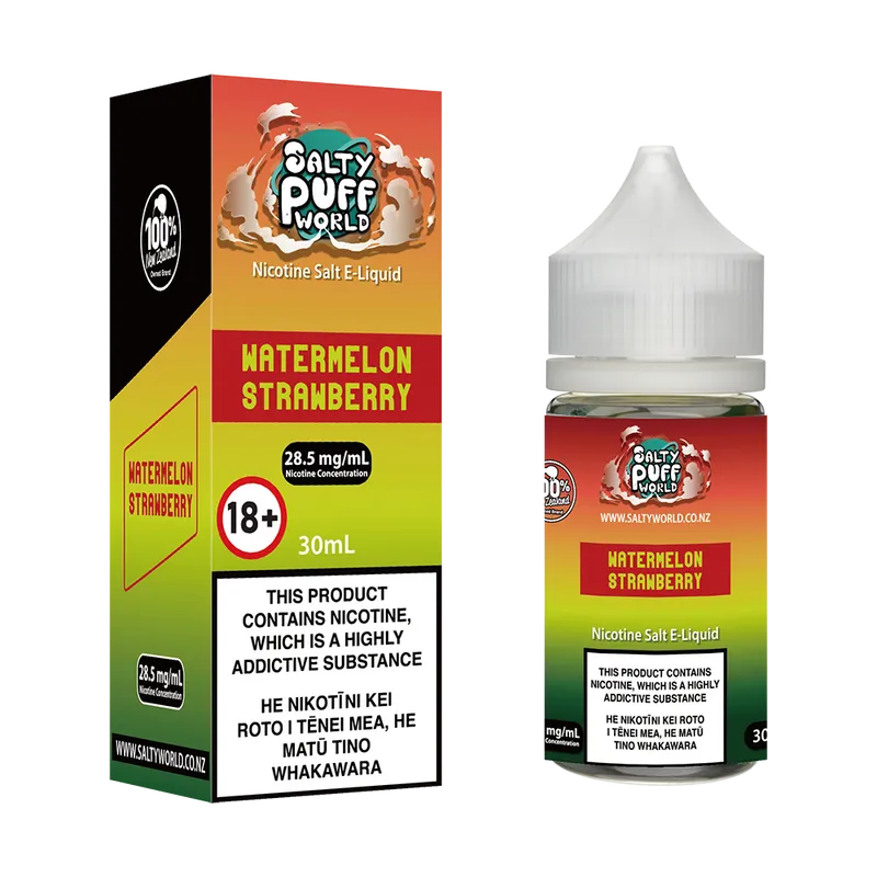 Watermelon Strawberry Nicotine Salt E-Liquid