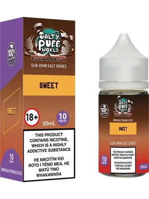 [Ice Cola Edition] Sweet Sub-Ohm Nicotine Salt E-Liquid