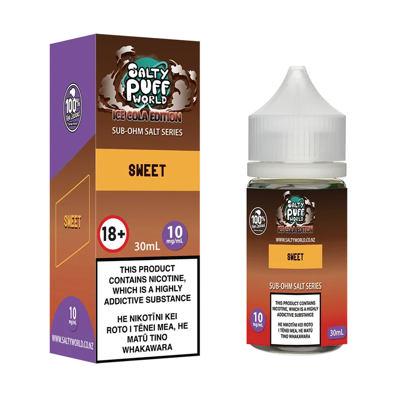 [Ice Cola Edition] Sweet Sub-Ohm Nicotine Salt E-Liquid