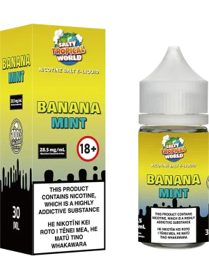 Banana Mint Nicotine Salt E-Liquid
