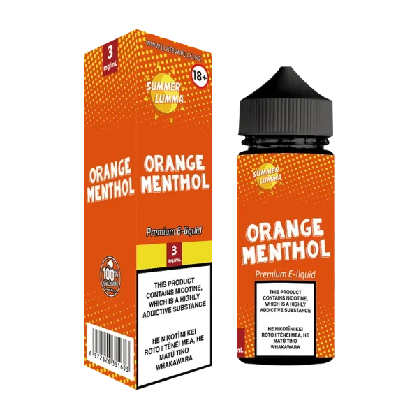 Orange Menthol E-liquid