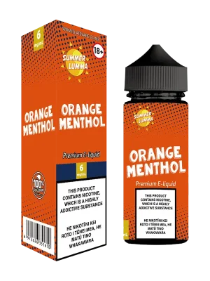 Orange Menthol E-liquid