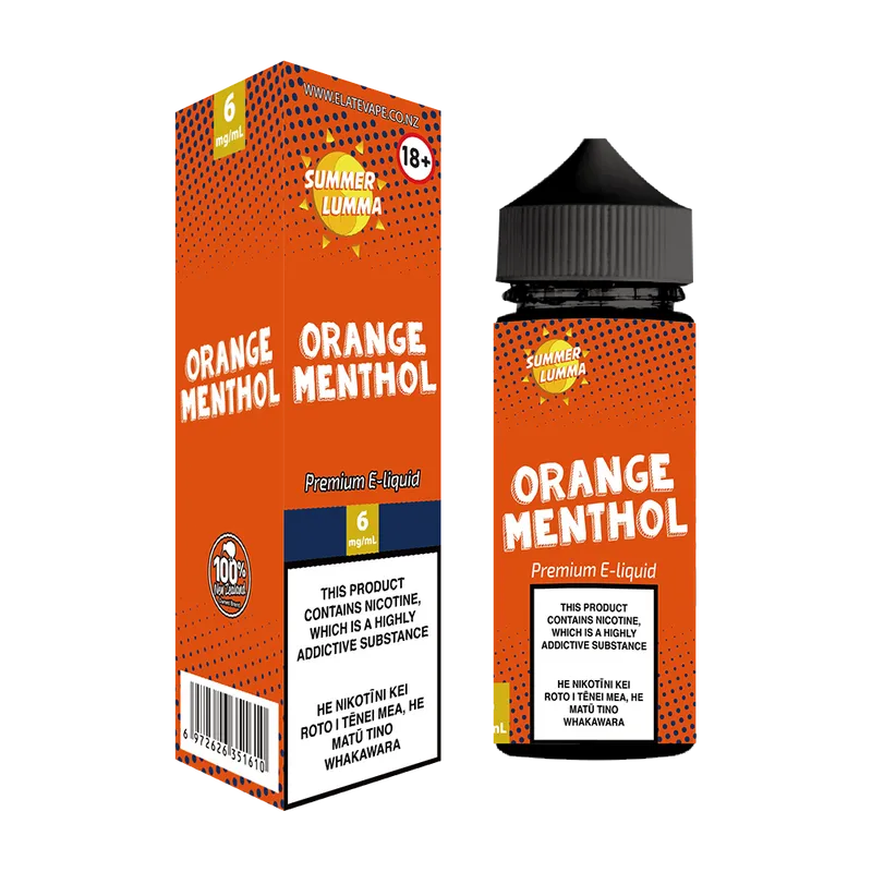 Orange Menthol E-liquid