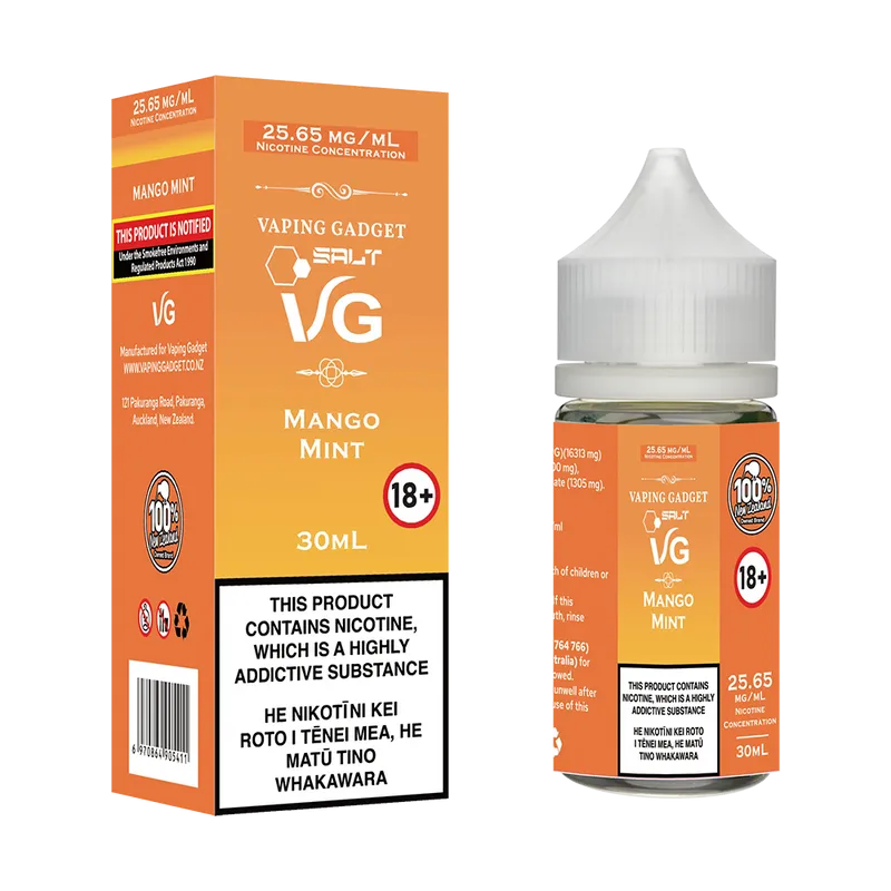 Mango Mint Nicotine Salt E-liquid