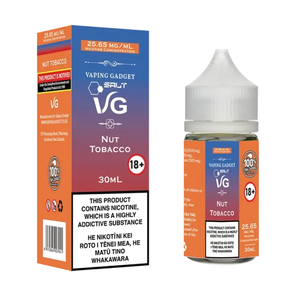 Nut Tobacco Nicotine Salt E-liquid