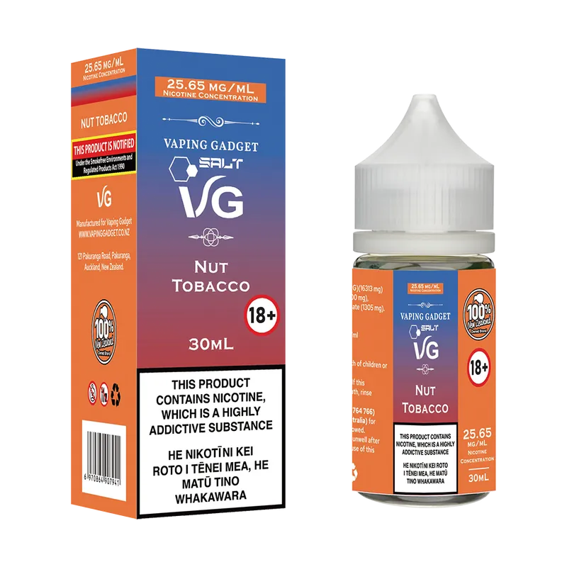 Nut Tobacco Nicotine Salt E-liquid