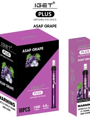 IGET Plus 1200 Puffs Disposable 10 x IGET Plus