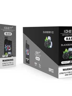 IGET Bar 3500 Puffs Disposable 10 x IGET Bar