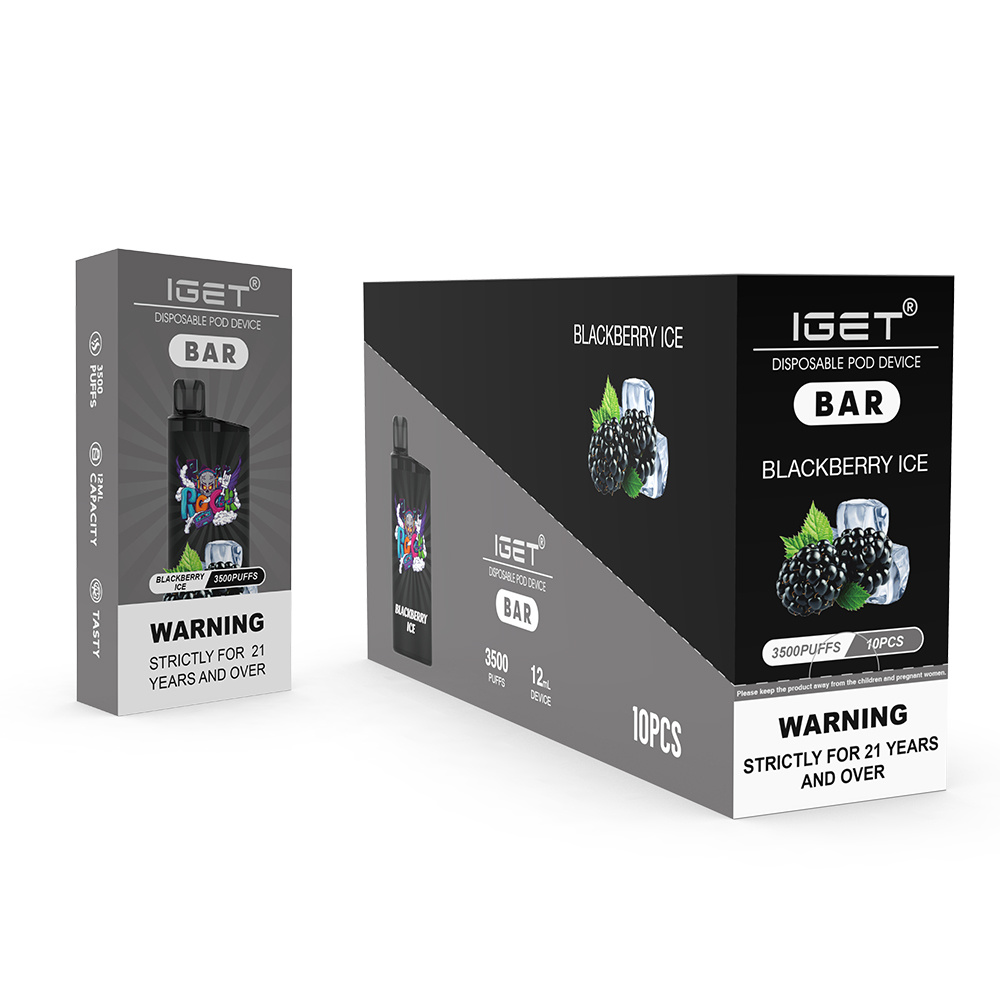 IGET Bar 3500 Puffs Disposable 10 x IGET Bar