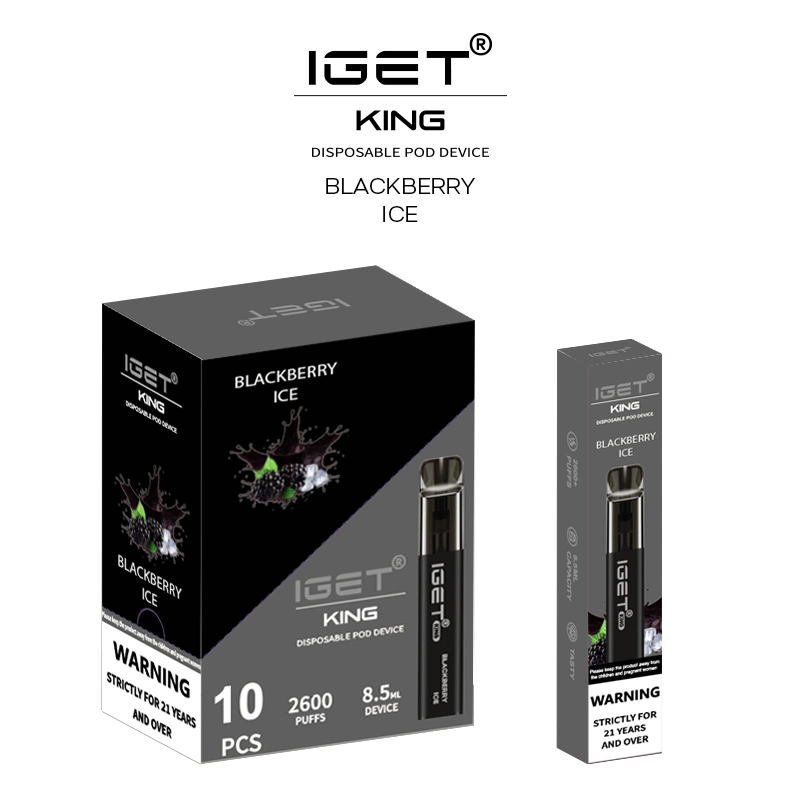 IGET King 2600 Puffs Disposable 10 x IGET King