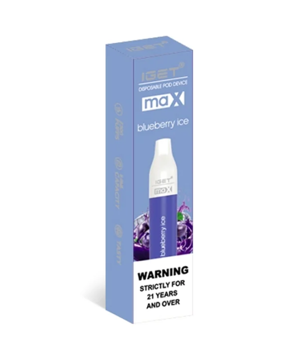 Blueberry Ice 2200 Puffs Disposable Vape IGET Max