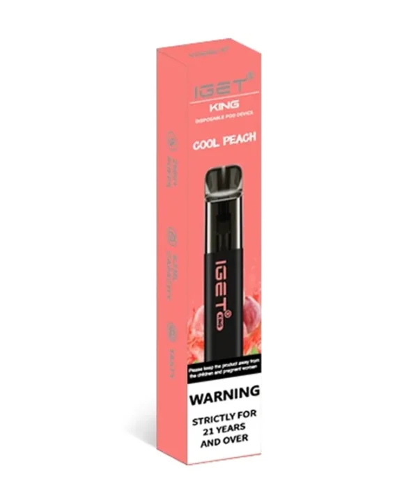 Cool Peach 2600 Puffs Disposable Vape IGET King