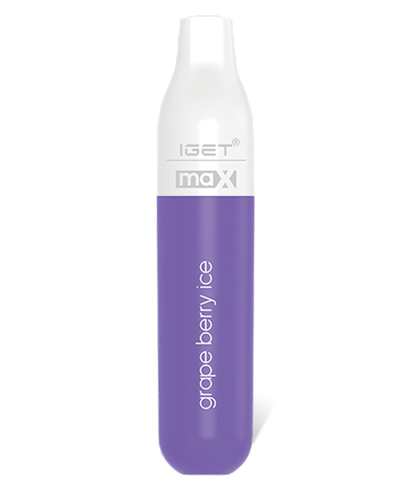 Grape Berry Ice 2200 Puffs Disposable Vape IGET Max