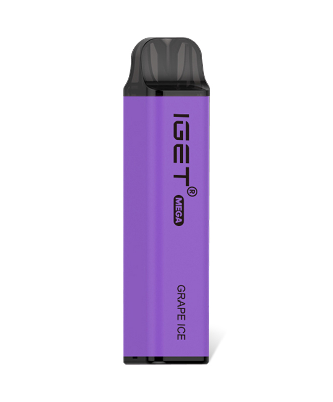 Grape Ice 3500 Puffs Disposable Vape IGET Mega