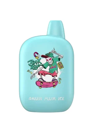 Green Plum Ice 5000 Puffs Disposable Vape