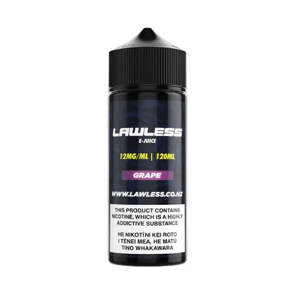 lawless_120mlgrape-12mg.webp Grape E-liquid