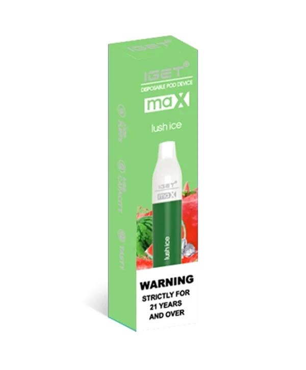 Lush Ice 2200 Puffs Disposable Vape IGET Max