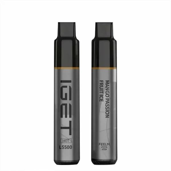 mango-passion-fruit-ice-iget-hot.webp Mango Passion Fruit Ice 5500 Puffs Disposable Vape