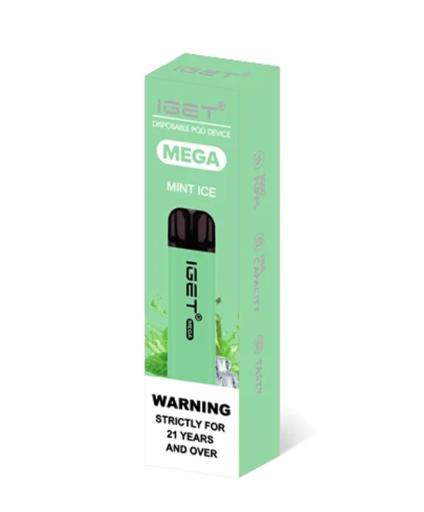 Mint Ice 3500 Puffs Disposable Vape IGET Mega