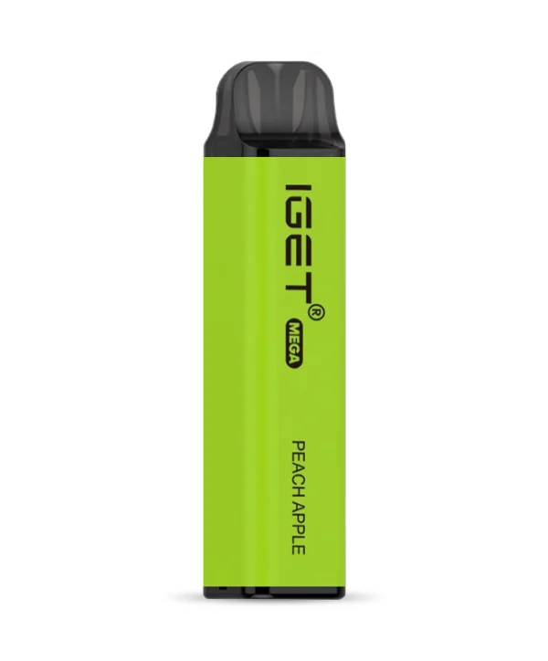 Peach Apple 3500 Puffs Disposable Vape IGET Mega
