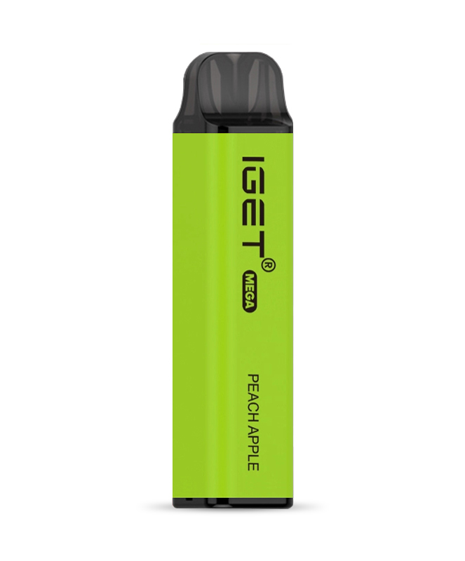 Peach Apple 3500 Puffs Disposable Vape IGET Mega