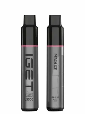 Peach Ice 5500 Puffs Disposable Vape